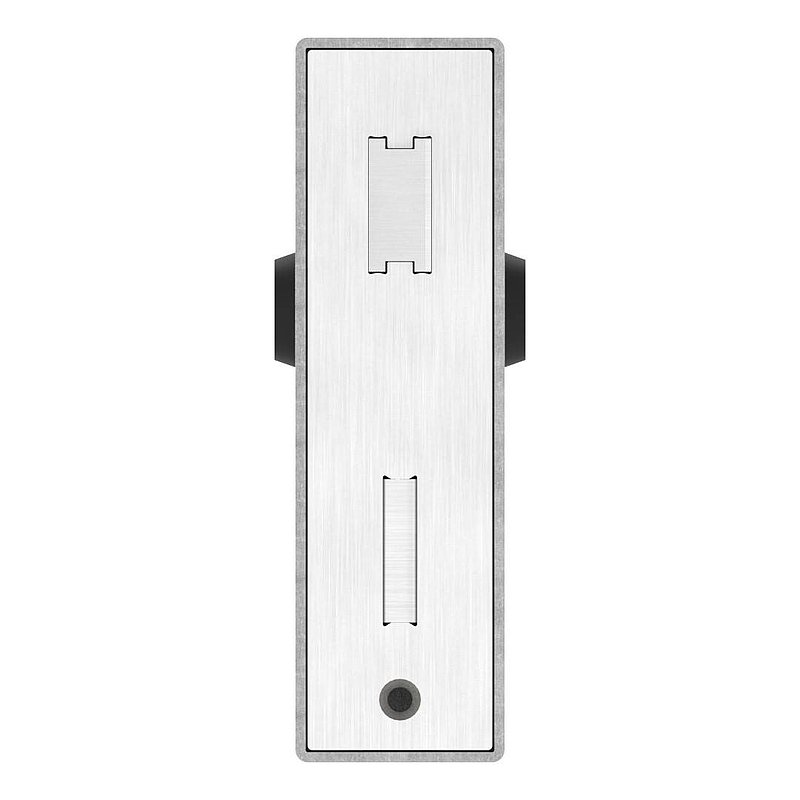 Lock case with galvanised lock