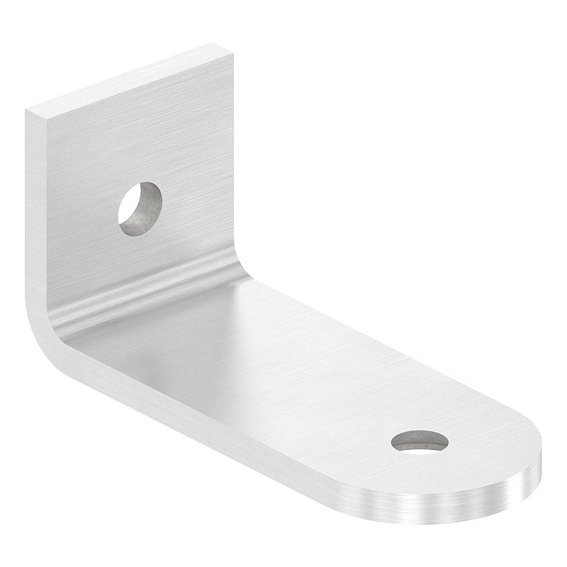 Angled actuators for pull handles for tube 33,7mm, AISI304