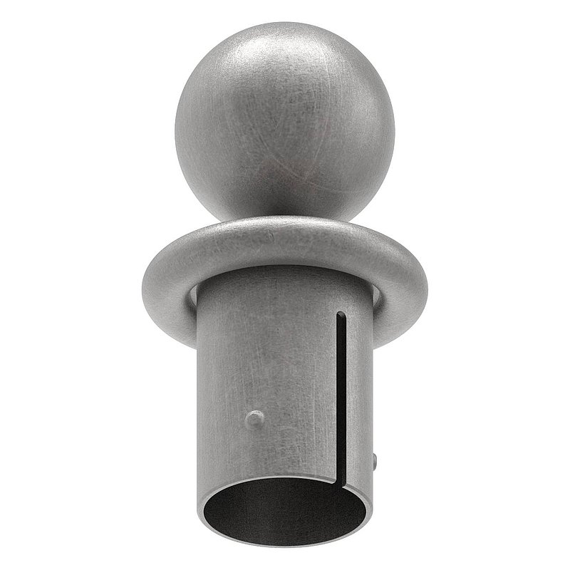 Kugelrohrknopf Eisen für 48,3mm