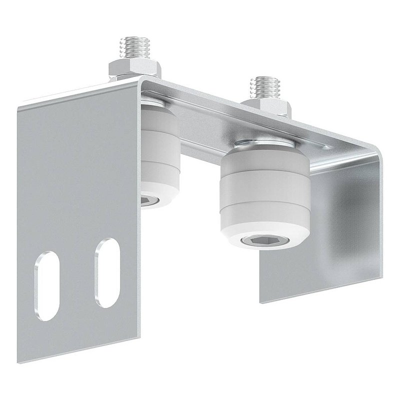 Adjustable guide bracket, for screwing on
