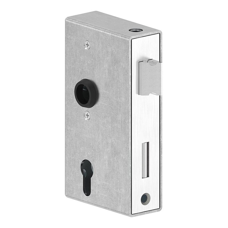 Anti-panic lock with lock case 40 x 94 x 172mm, with change function E, DIN R & L
