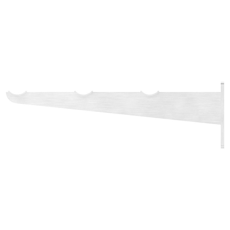 Tray slide support, for tube 33.7 mm, AISI304