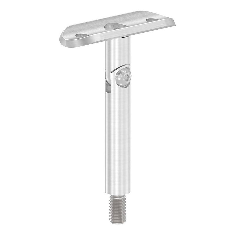 Gelenkstift Ø 12mm mit Handlaufanschlussplatte 33,7mm, V2A