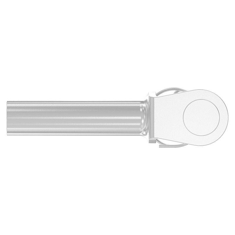 Gabelterminal mit Innengew. M8 links, V4A