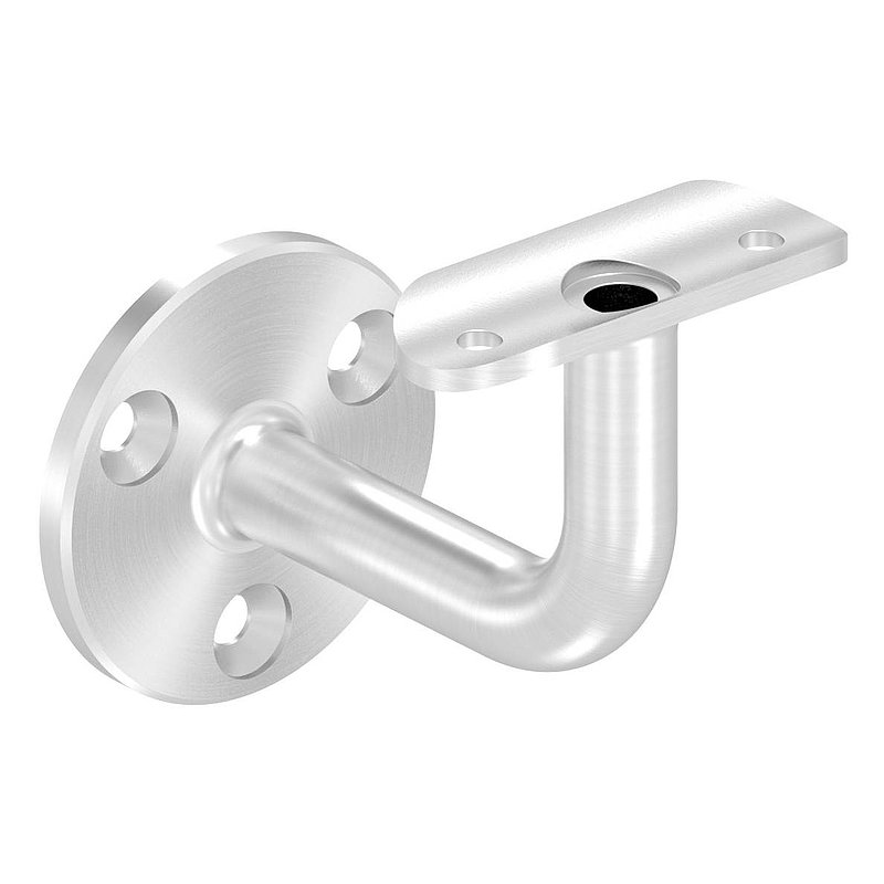 Handlaufhalter mit Kabeldurchführung für LED Handläufe, V2A