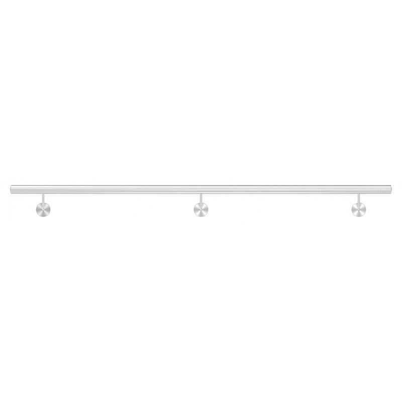 Handlauf, montagefertig, L: 1,8m, V2A