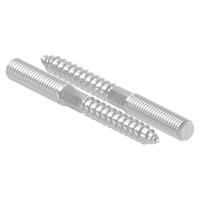 Stockschraube M8x80mm, V2A