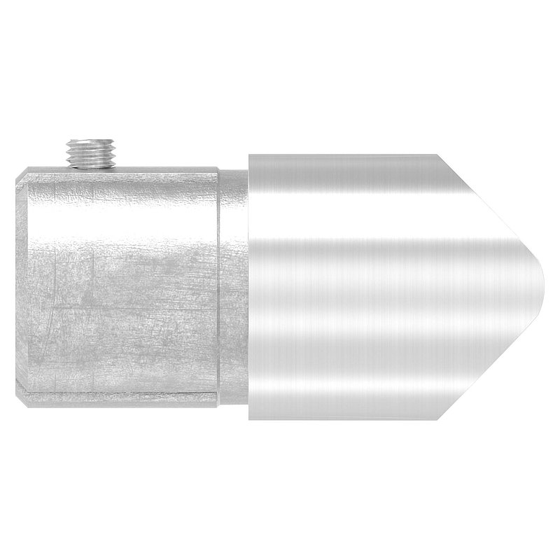 Anschlussstück 90°, Anschluss oben: 42,4mm, V2A