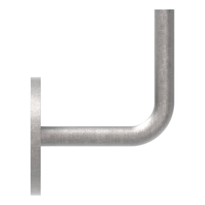 Handlaufträger mit Ronde flach, 70x6mm