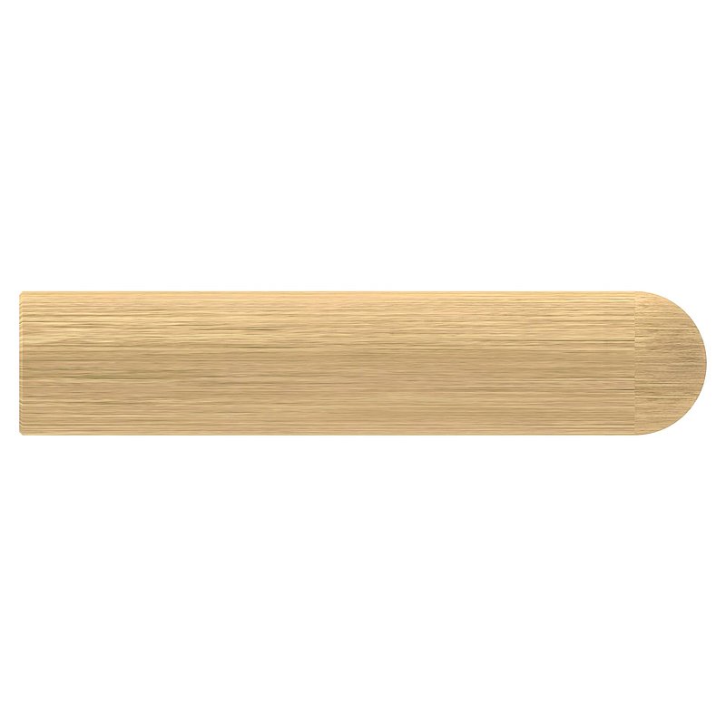 Holzhandlauf Esche Ø 42mm, Länge 200mm, lackiert