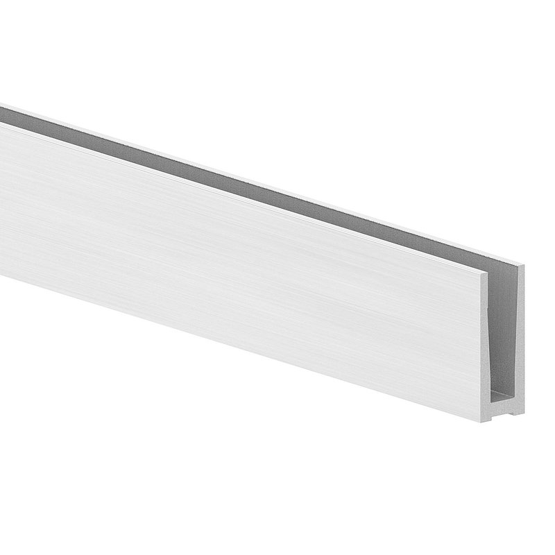 Alu-Profil ELEGANZA STRONG aufgesetzte Montage, L: 6000mm