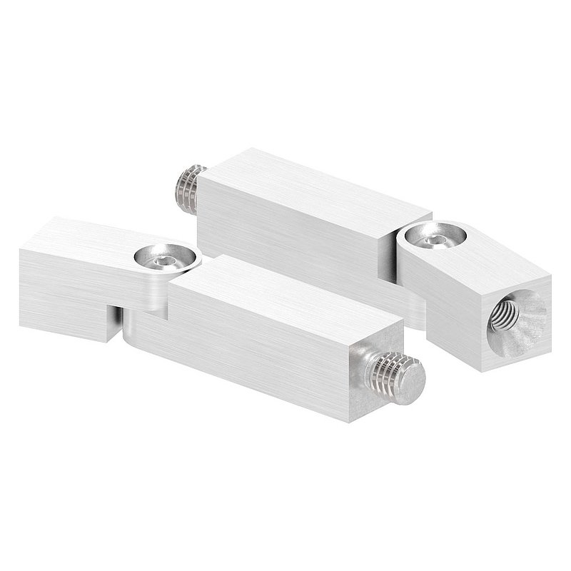 Gelenkstift aus 14x14mm, L: 68mm, V2A