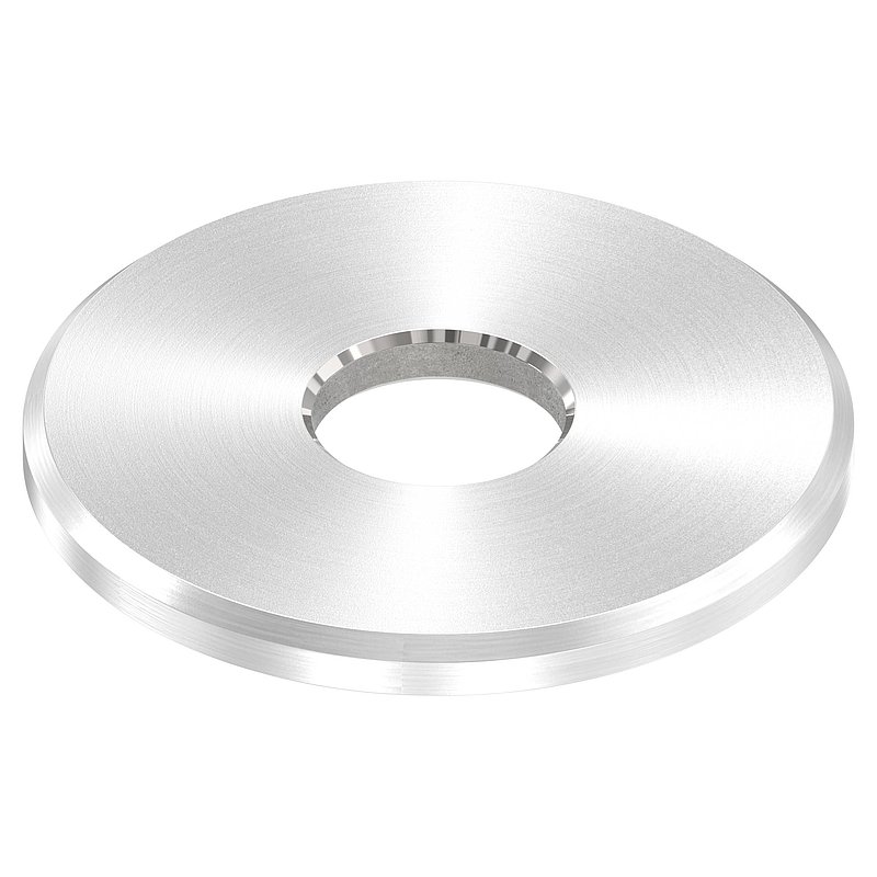 Beilagscheibe 40 x 3mm mit Fase, Bohrung 12,5mm