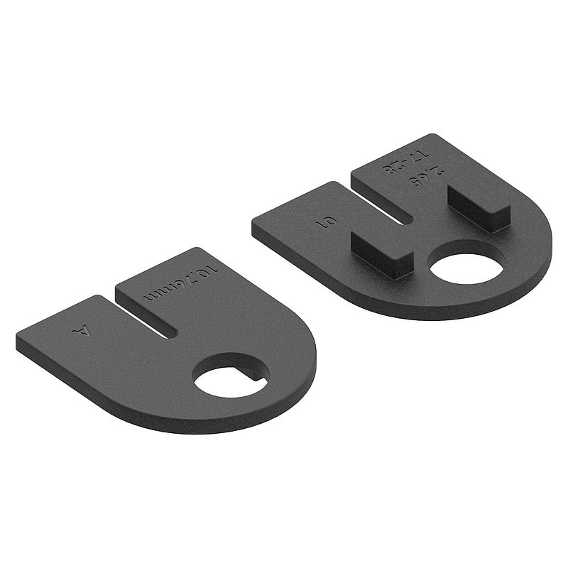 Gummi für Mod. 12, VSG-Glas 10,76mm