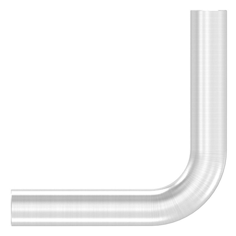 Bracket Ø 14mm, 90° bent, without thread, AISI304