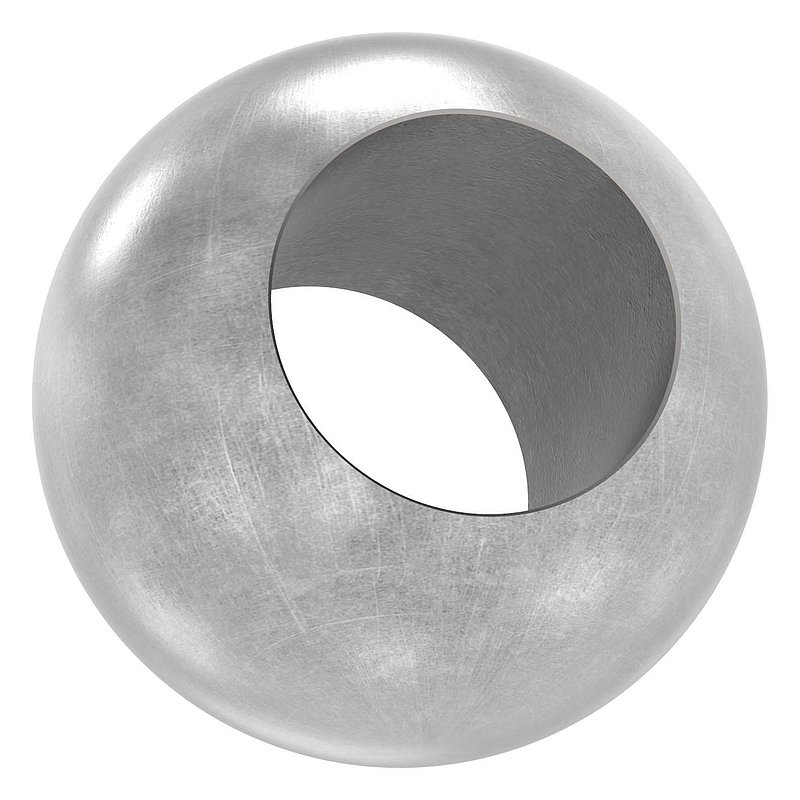 Boule pleine Ø25mm, avec trou traversant Ø14,3mm