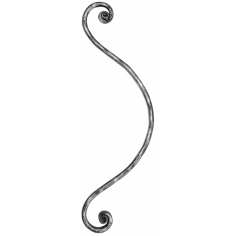 Schnörkel 16x8mm, 370x115mm