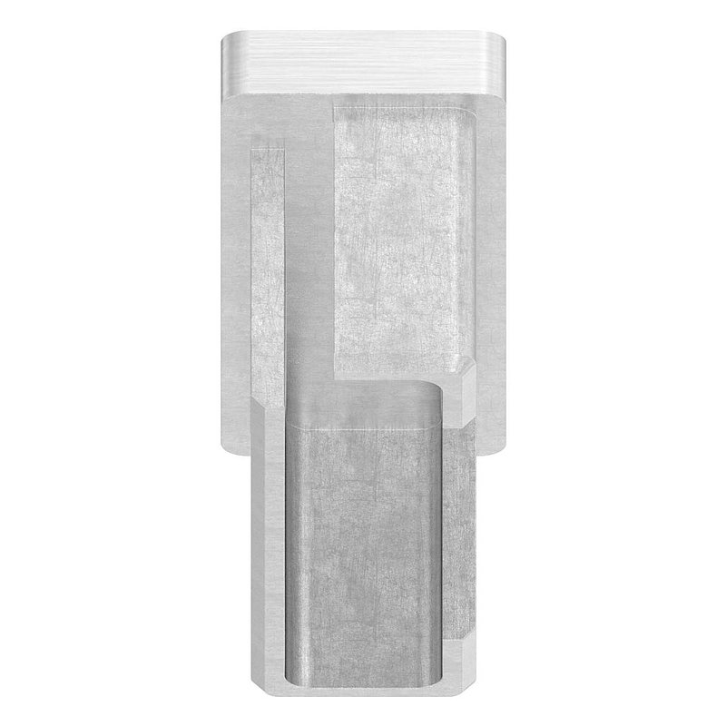 Push-in cap, for tube 60x20x2.0mm, AISI316