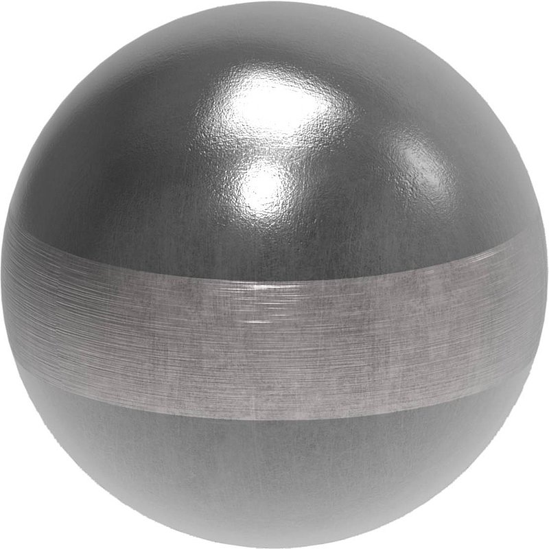 Boule creuse en fer Ø 90x2,0mm