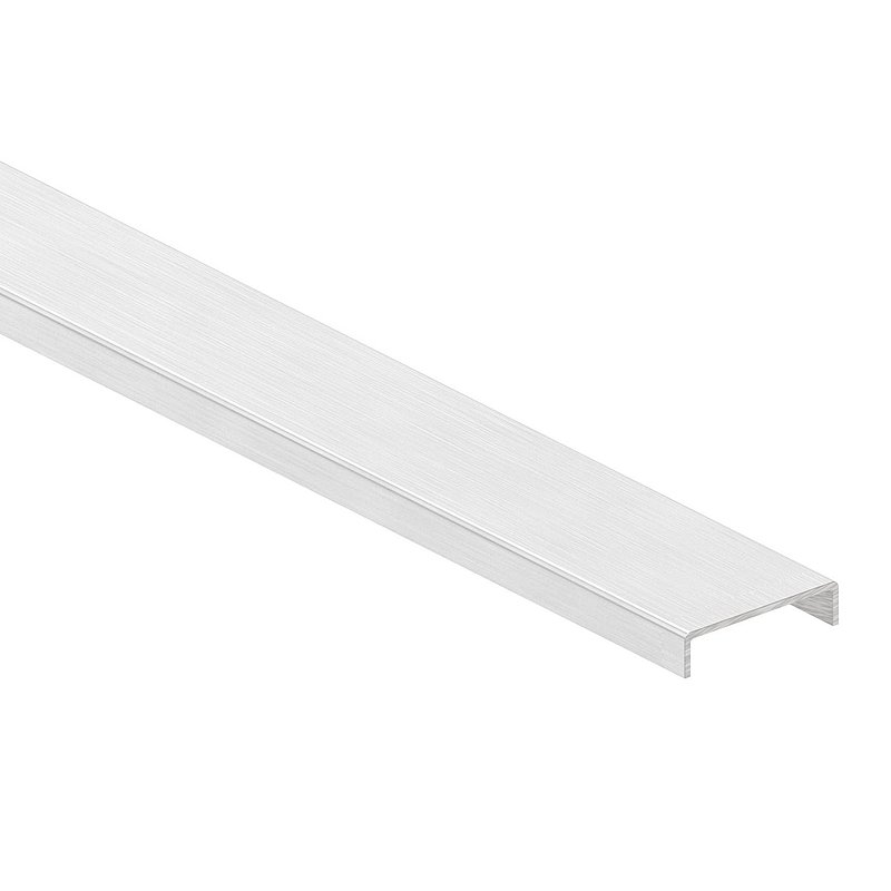Kantenschutz EXTRA SLIM, für Glas 20,00 - 21,52mm, L: 6000mm, Edelstahl V4A