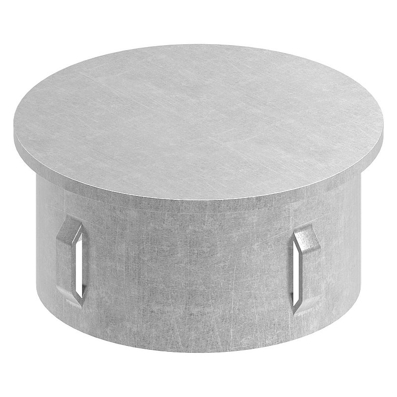 Bouchon en acier, pour tube 60,3mm