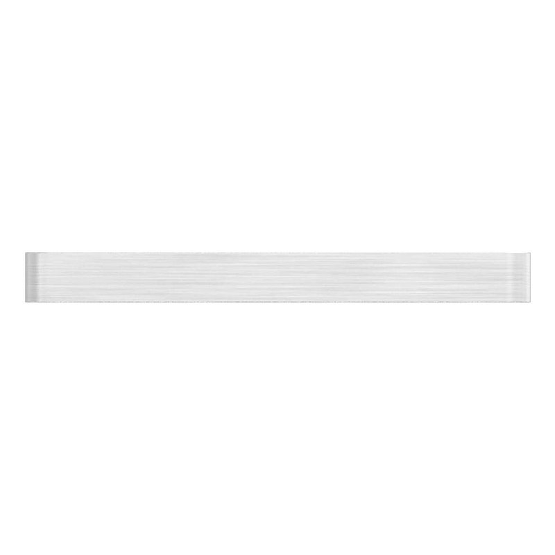Push-in cap for square tube 40x40 with hole, AISI304