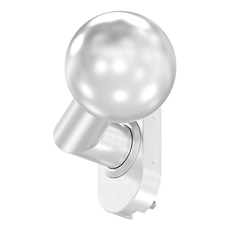 Bouton de porte, Ø 50mm, pivotant, V2A
