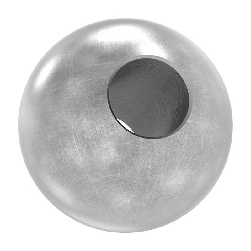 Boule pleine Ø13mm, avec trou traversant Ø6,0mm