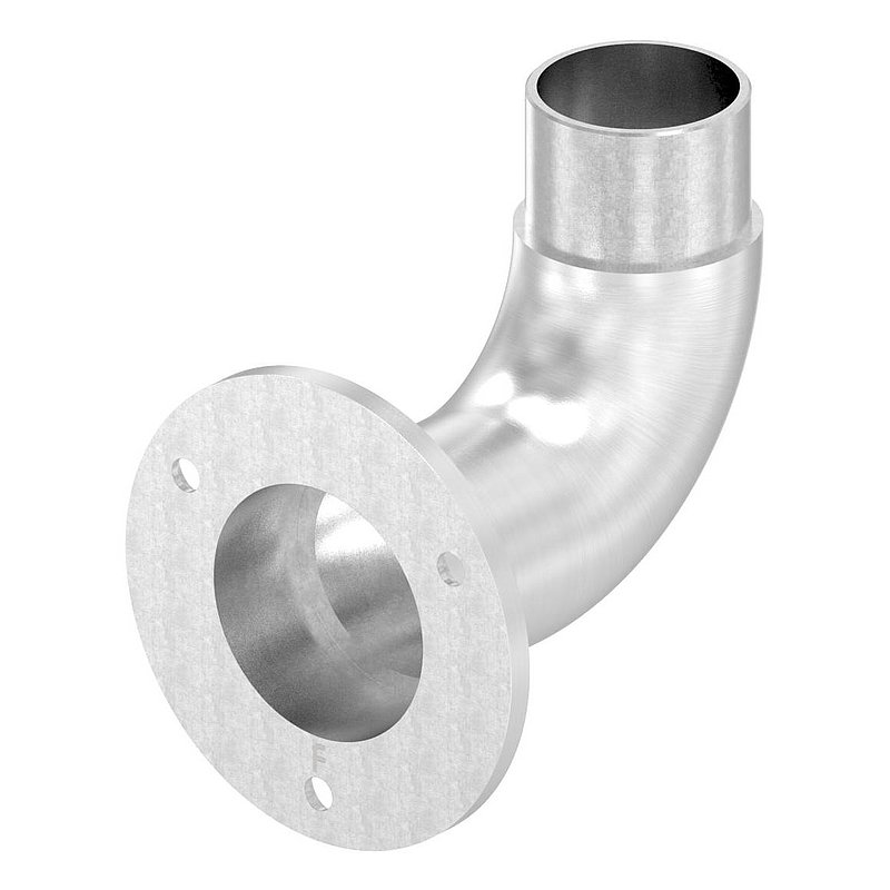 Wandhalter 90° für Rohr 42,4x2,0mm, V2A