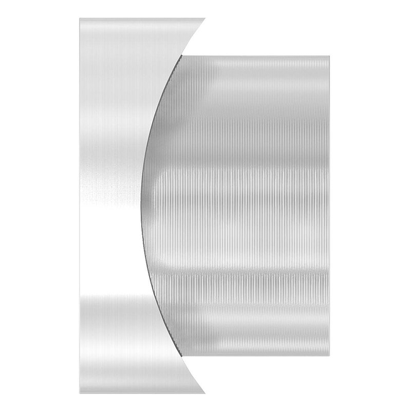 Gewindehülse, passend zu Torband 120-M20-VA, für Rohr 48,3mm, V2A