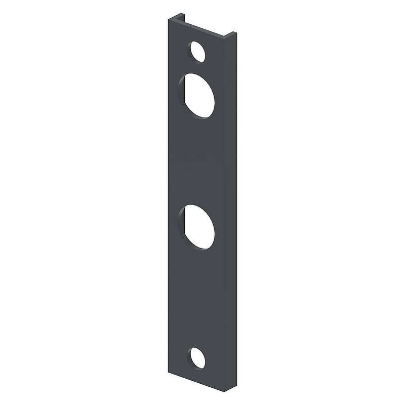 adapter for GTS2 mesh door locks, for round tubes Ø 33 - 60mm, RAL 7016