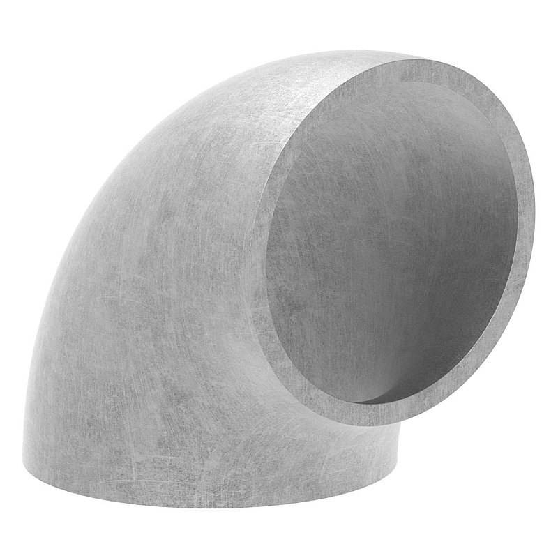 Coude à souder 90°, 42,4x2,6mm