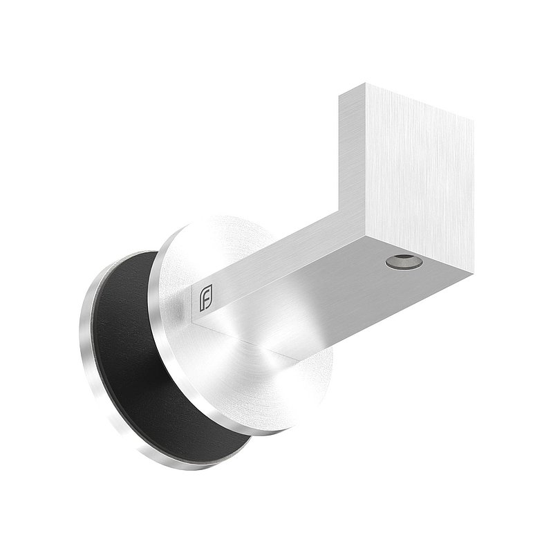 Sensa Design 1, raccordement plat , pour montage sur verre, V2A