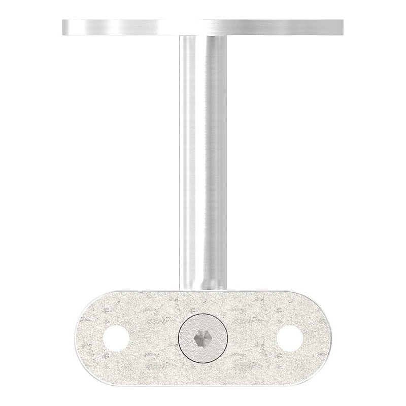 Handlaufhalter mit flacher Halteplatte