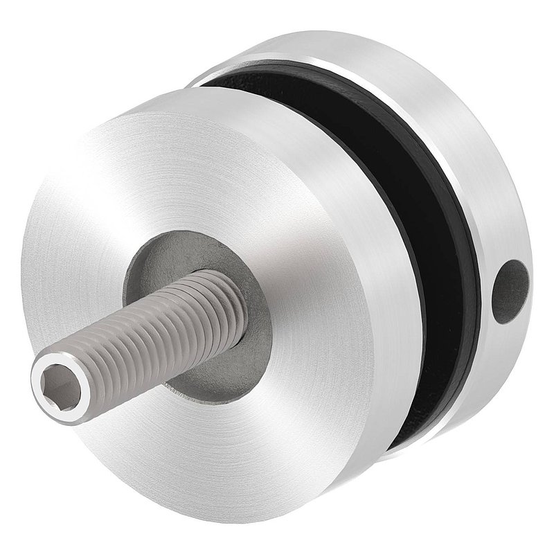 Point de fixation 40mm, jonction: droite, V2A