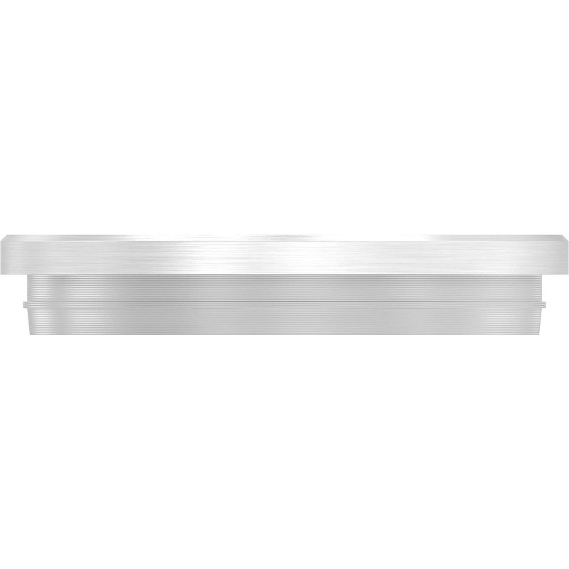 Rohrabschlussstopfen, für Rohr 42,4x2,0mm, V2A