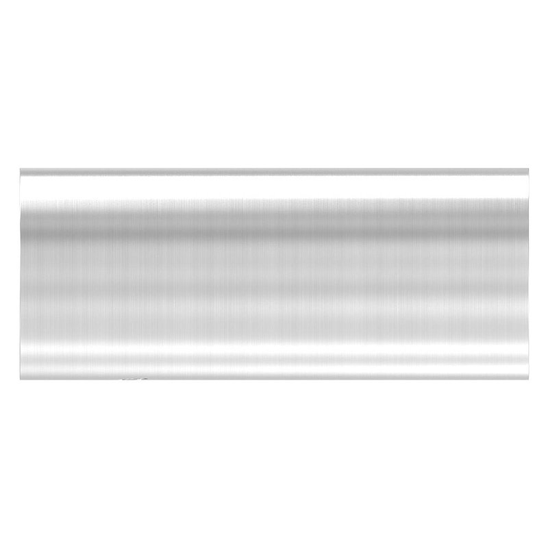 Support de tube - pour raccordement plat, V2A