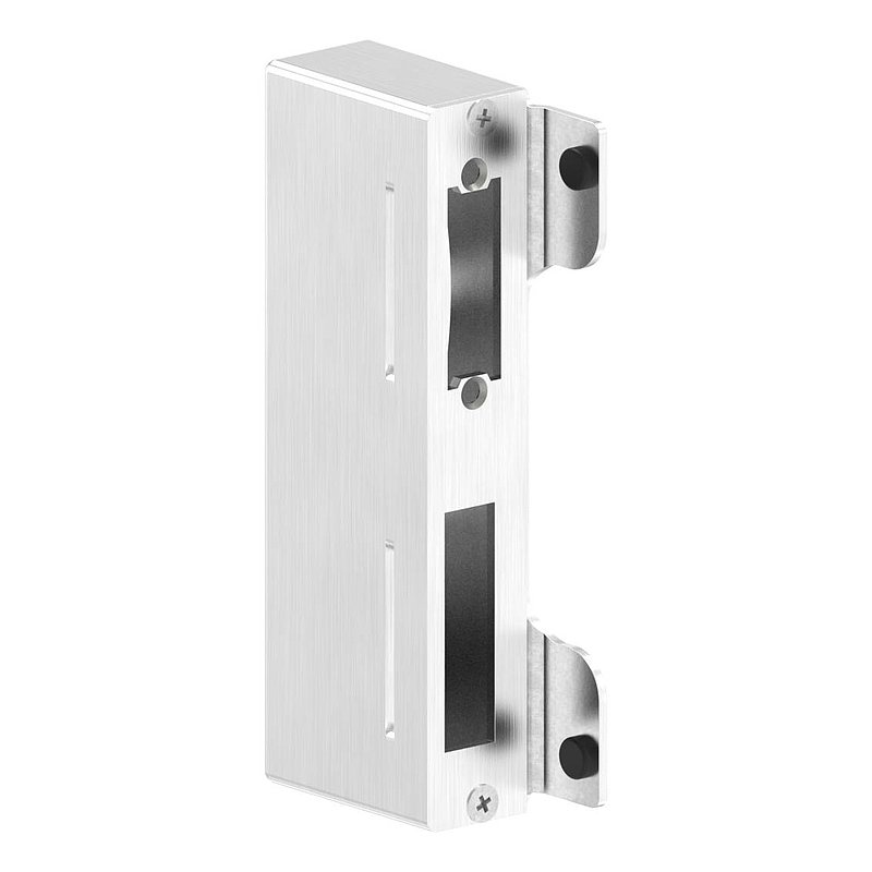 Edelstahlgegenkasten eckig, für Abstand 72mm, zum Anschweißen, 30mm, V2A