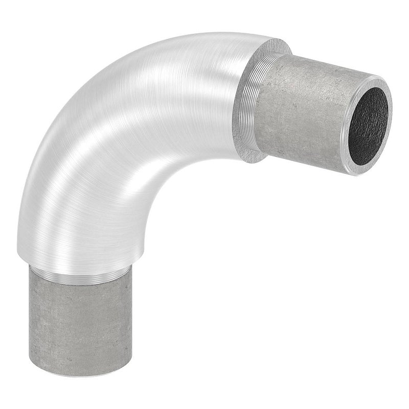 Tube coudé à 90°, pour tube Ø 21,3x2,0mm, V2A