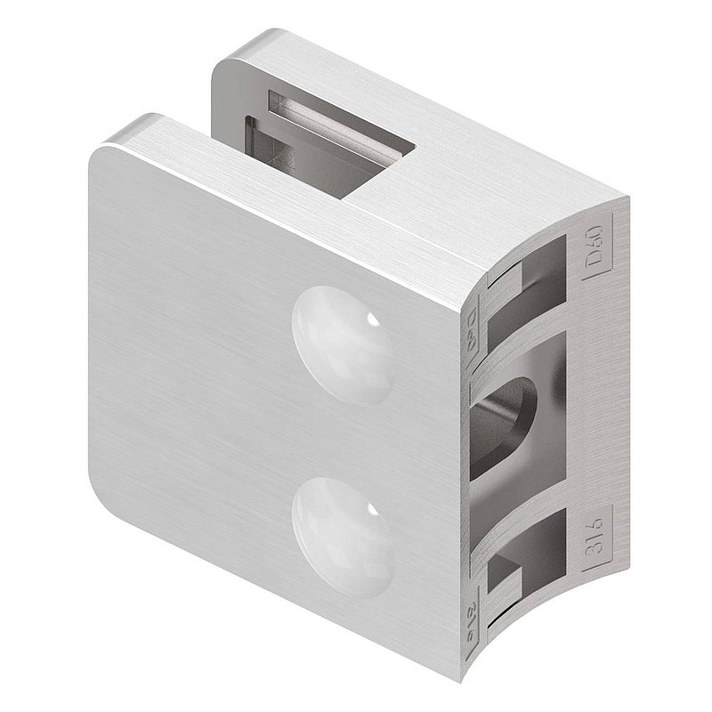 Pince à verre modèle 31, jonction: 60,3mm, V4A