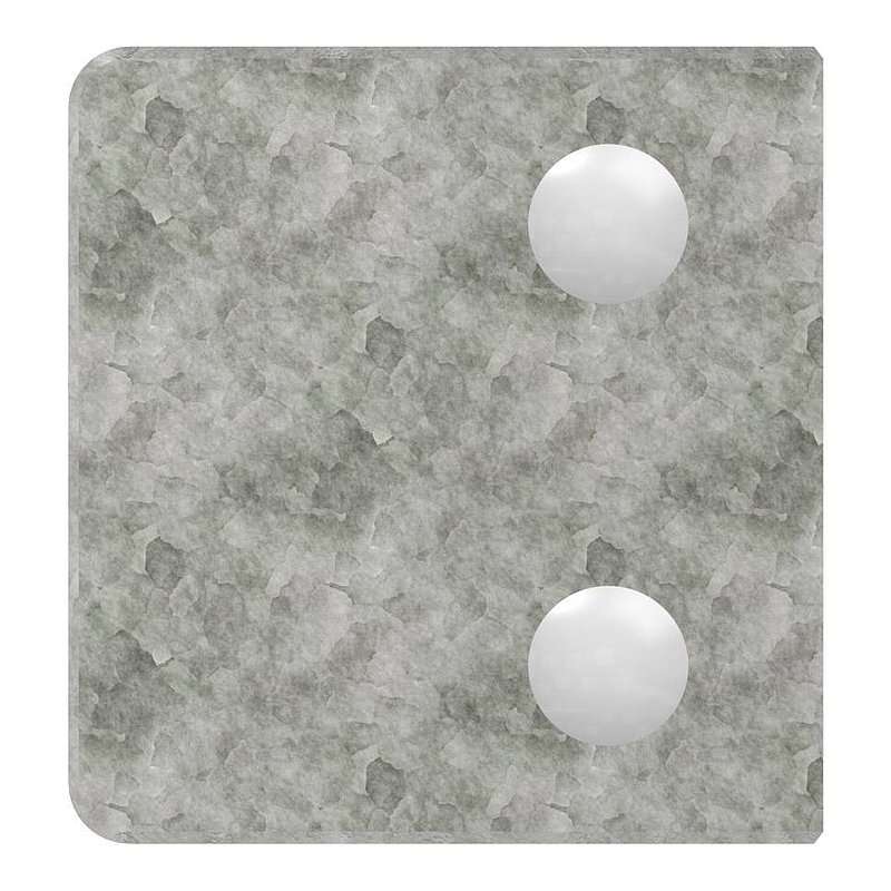 Pince à verre modèle 35, jonction: 60,3mm, zinc brut