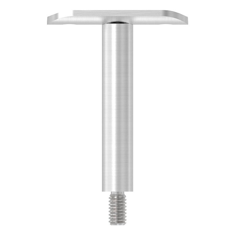 Stift Ø 14mm mit Handlaufanschlussplatte für Rohr 33,7mm, V2A
