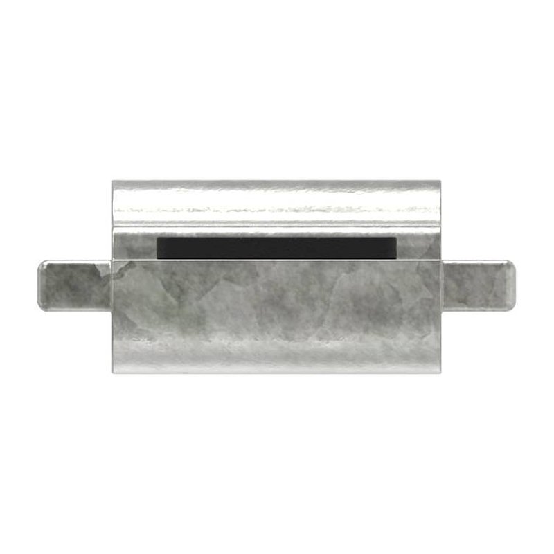 Fuse plate for Mod. 34 , raw zinc