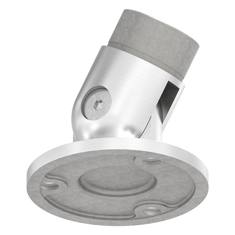 Wandhalter flexibel, für Rohr 42,4x2,0mm, V2A