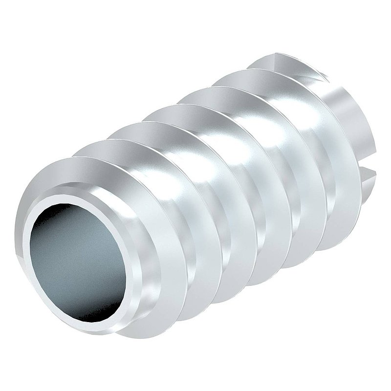 Rampa-Muffe M8x30, Stahl verzinkt