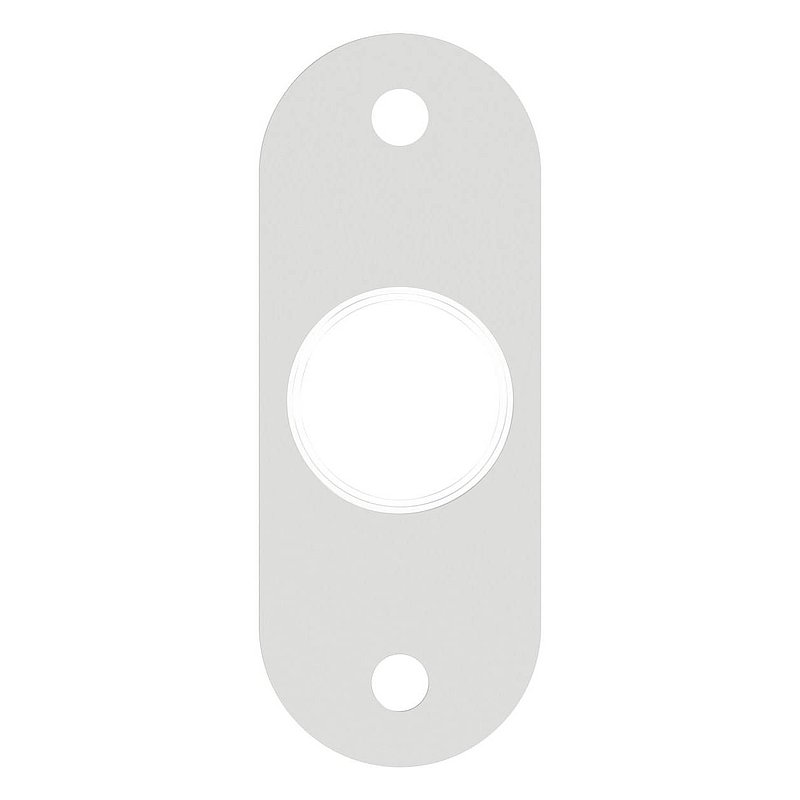 Drückerrosette Alu rund (Paar)