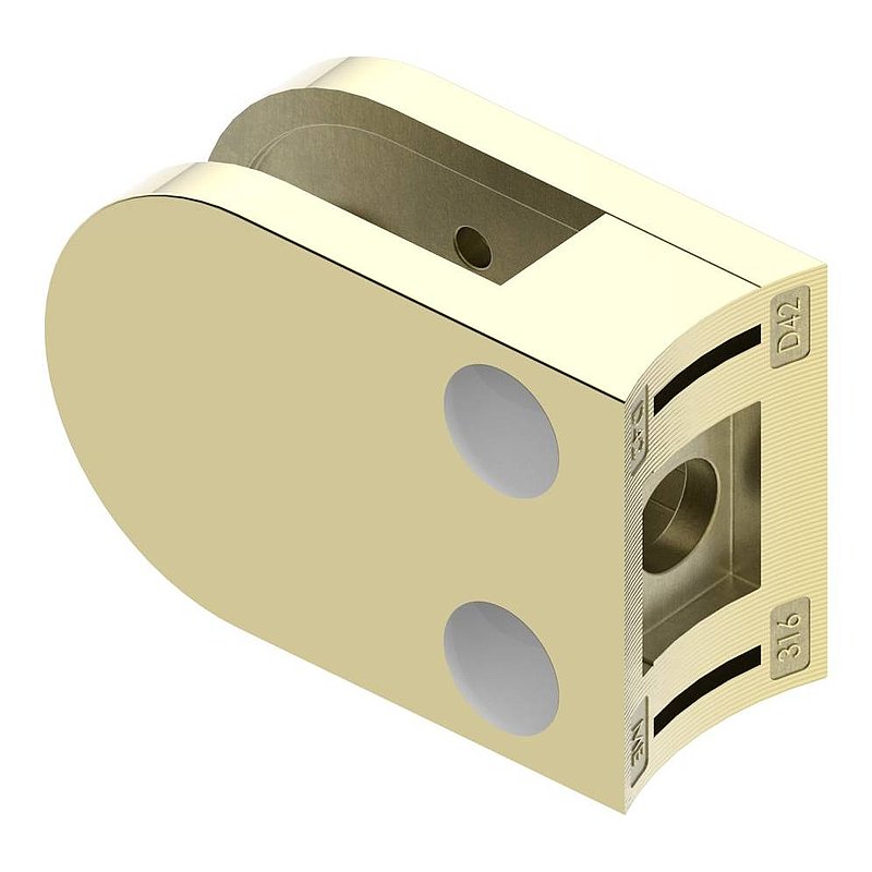 Pince à verre modèle 16, jonction: 42,4mm, laiton