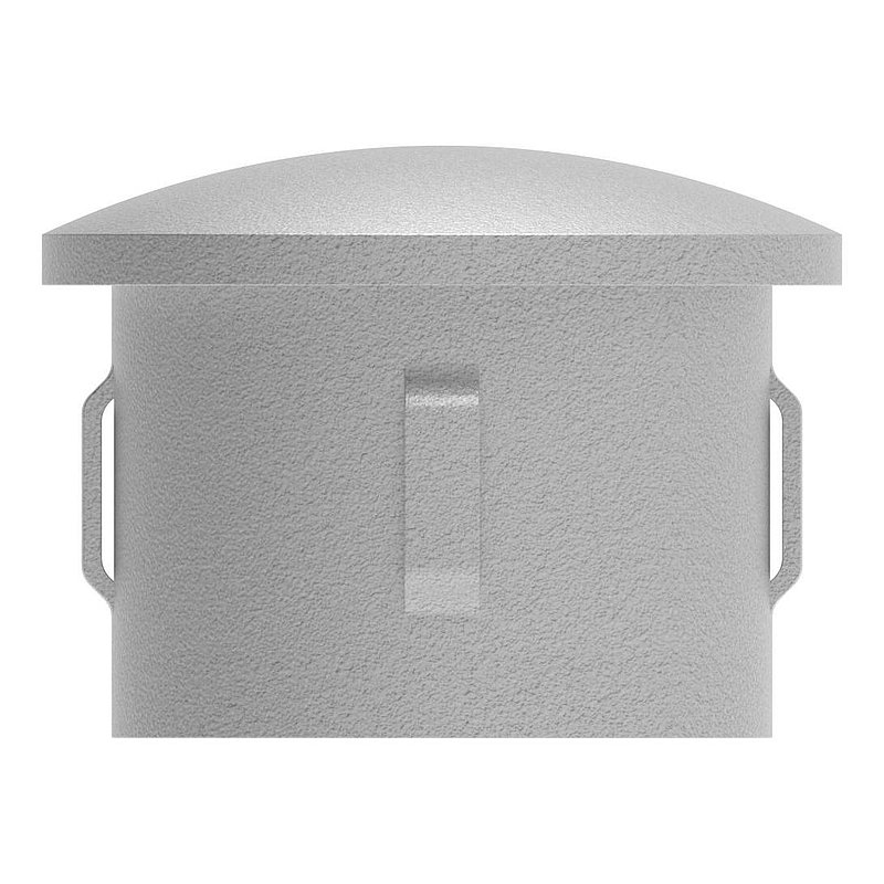 Bouchon en acier, pour tube 42,4mm, galvanisé