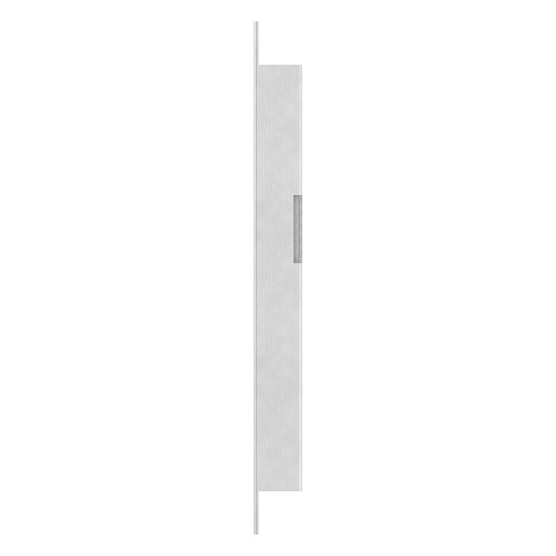Gâche pour porte, à visser, avec entraxe 72 / 92 mm avec 40mm, DIN R, V2A