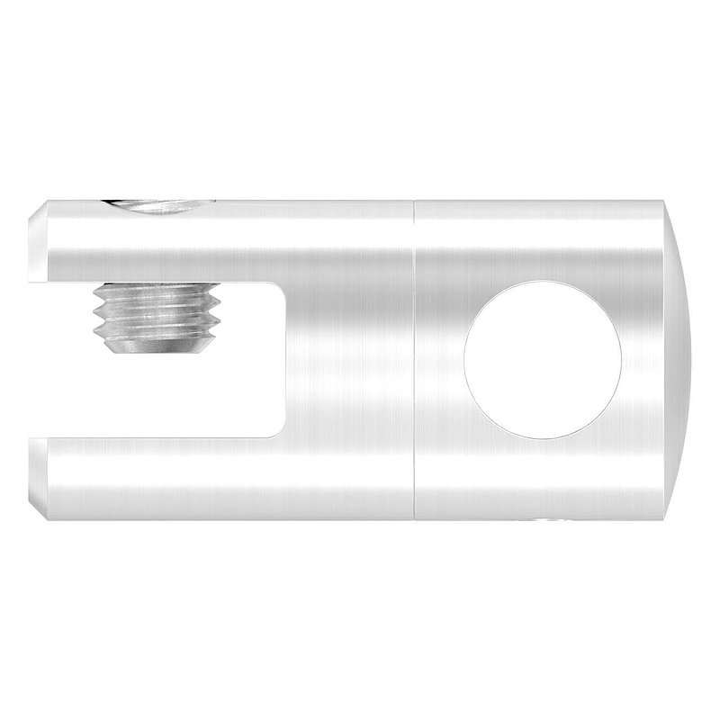 Plattenhalter mit Bohrung 12,2mm, V2A